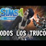 Actividades nocturnas de los vampiros en Los Sims 4
